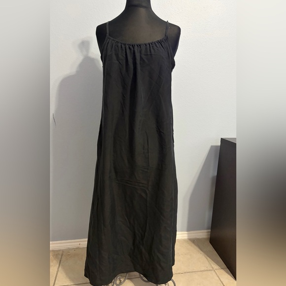 Eileen Fisher Dresses & Skirts - Eileen Fisher Black Maxi Slip Dress